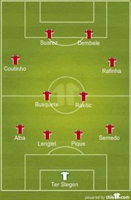 Valverde has used 4-2-2-2 at times.